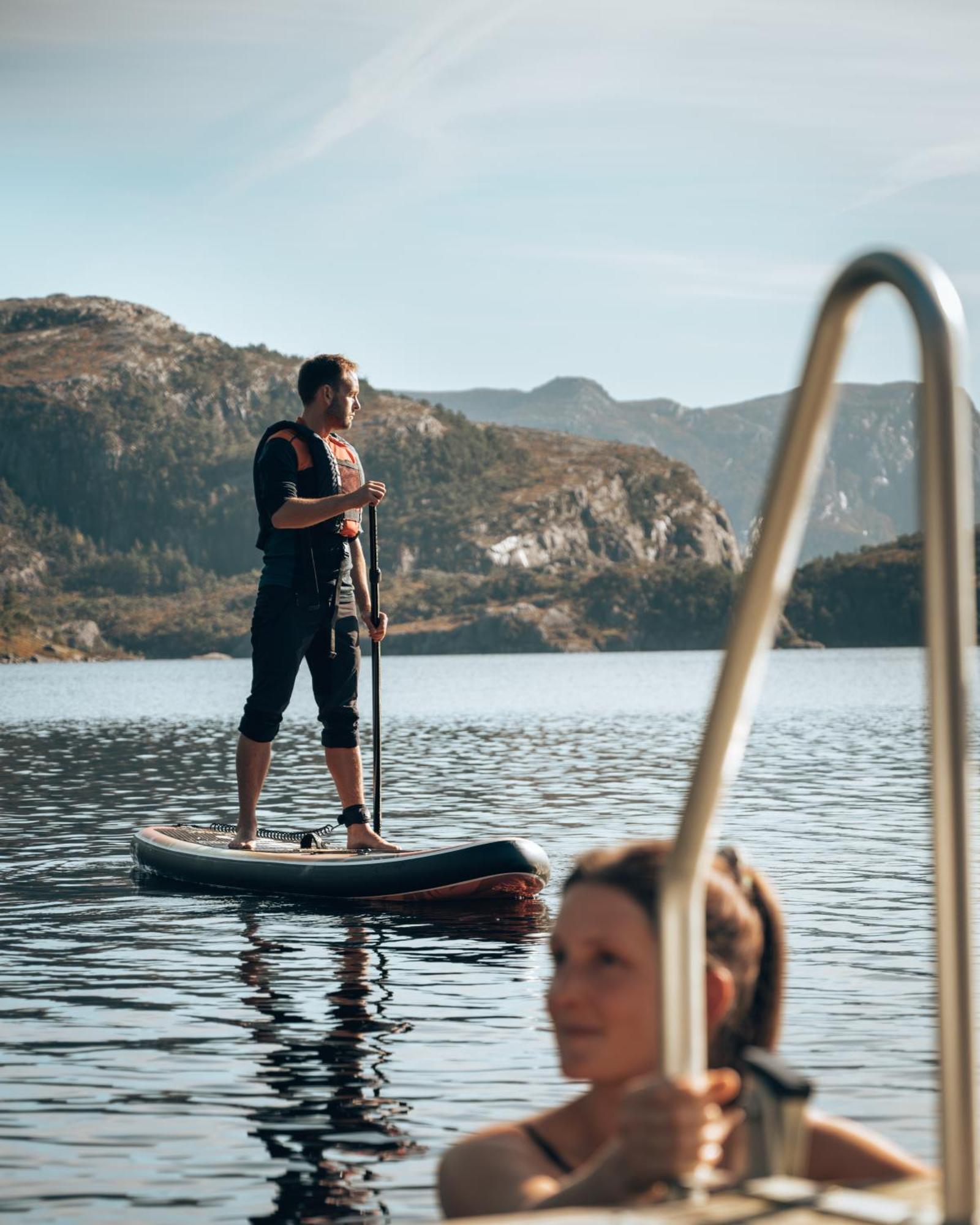ホテル Hikers Camp, Part Of Preikestolen Basecamp Jørpeland エクステリア 写真